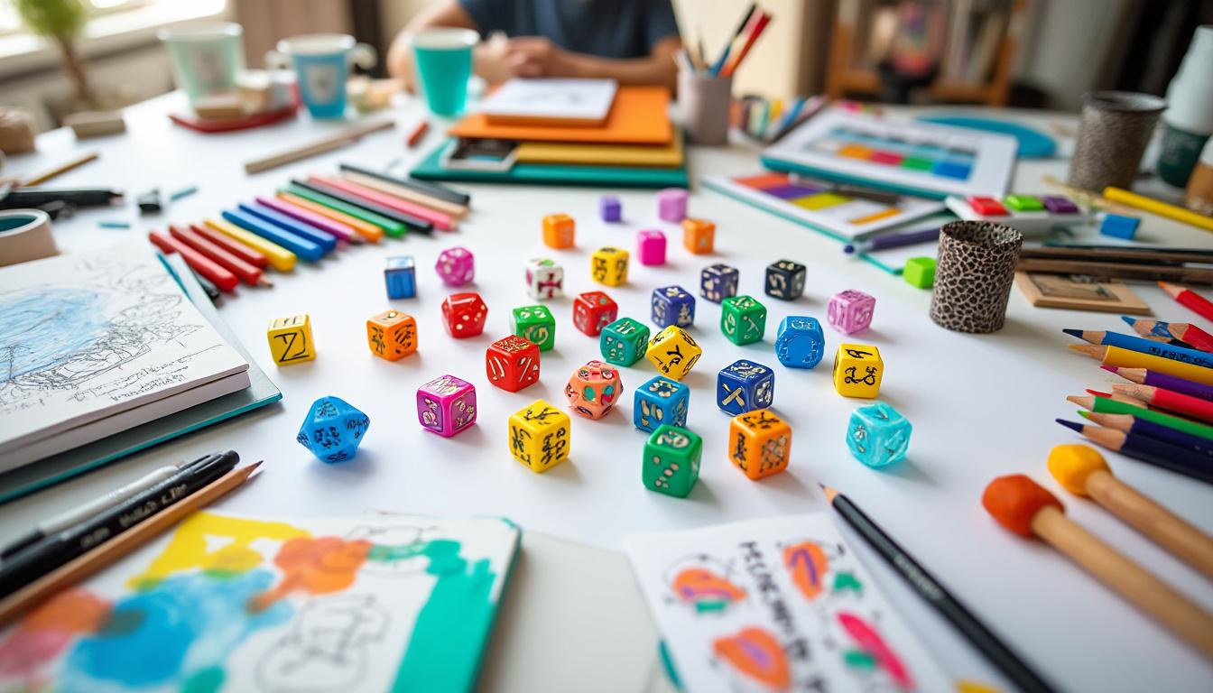 découvrez comment les dés de graphisme peuvent stimuler la créativité et favoriser l'innovation lors de vos séances de brainstorming, en apportant une dimension ludique et inattendue à votre processus créatif.