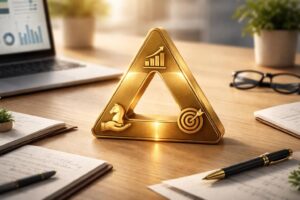 découvrez comment maîtriser les fondamentaux du triangle d'or du positionnement pour élaborer une stratégie gagnante et booster votre réussite.