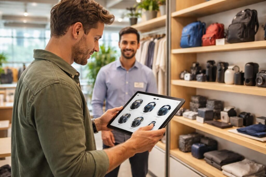 découvrez comment créer un catalogue vivant pour vendre efficacement en magasin grâce à l'utilisation de tablettes tactiles, alliant modernité et interactivité pour améliorer l'expérience client.