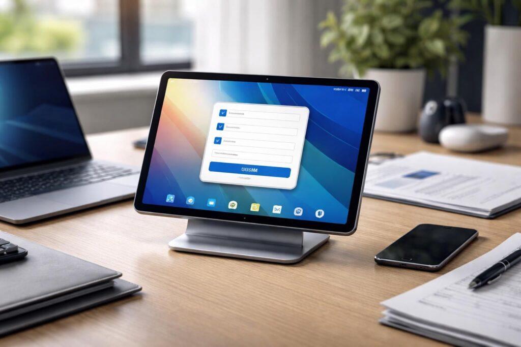 découvrez comment sécuriser une tablette samsung en mode kiosque android pour une collecte efficace et sécurisée des contacts, idéale pour les événements et points de vente.